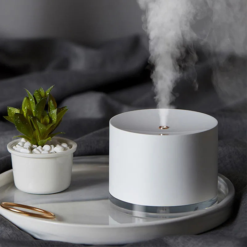 Portable Air Humidifier Wireless 2000mAh Usb Rechargeable Electric Night Lamp