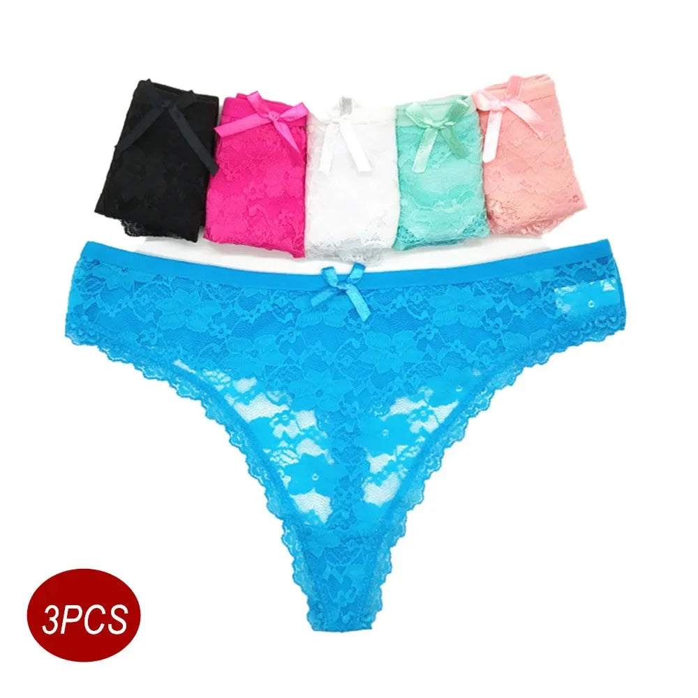 Cozy Lace T-Back Thongs for Women - Plus Size Lingerie