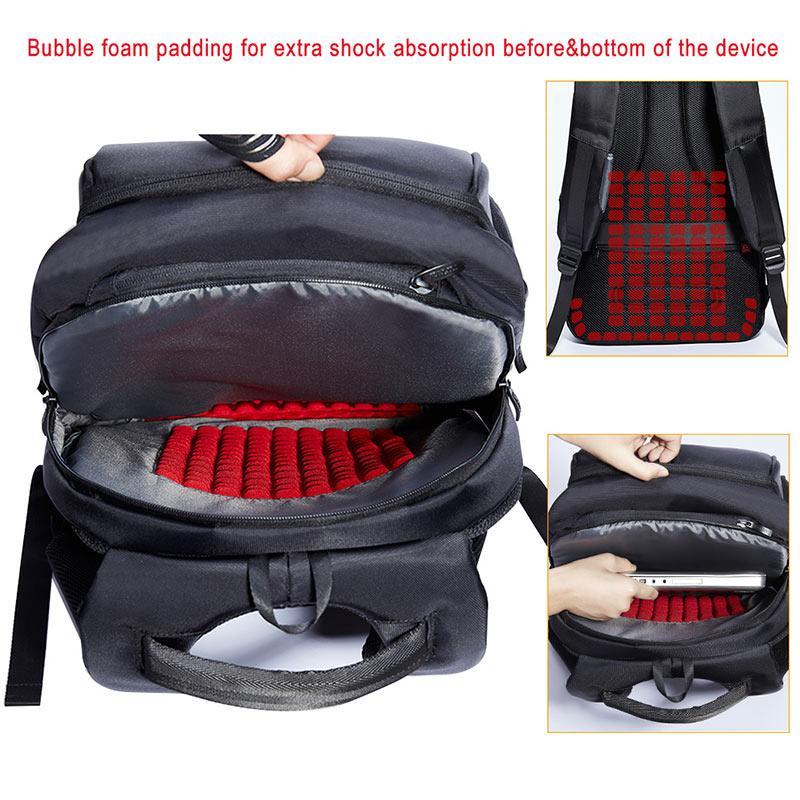 Waterproof Backpack With USB Charging Port