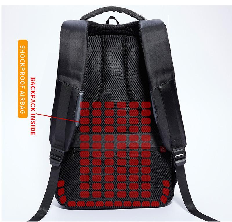Waterproof Backpack With USB Charging Port