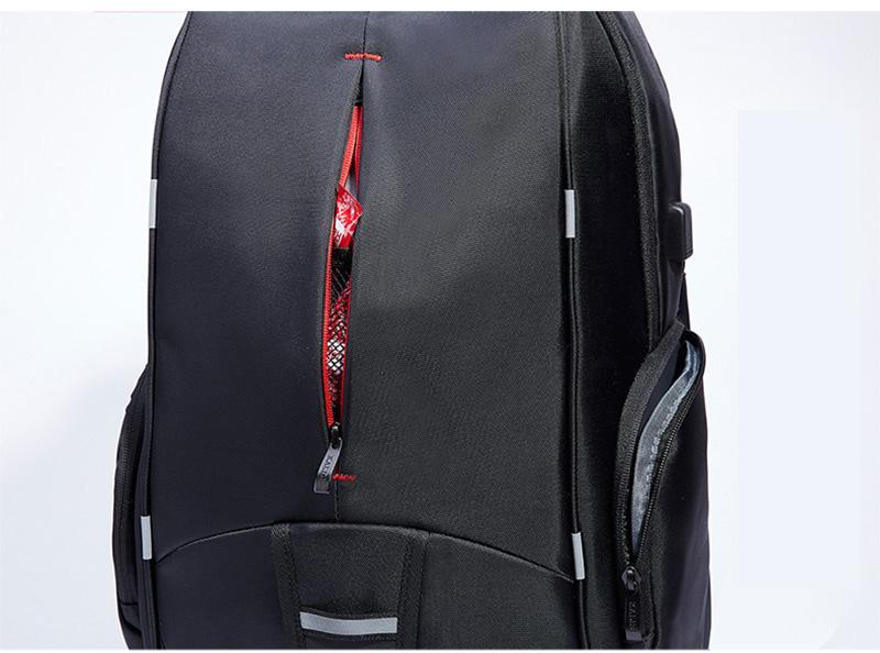 Waterproof Backpack With USB Charging Port