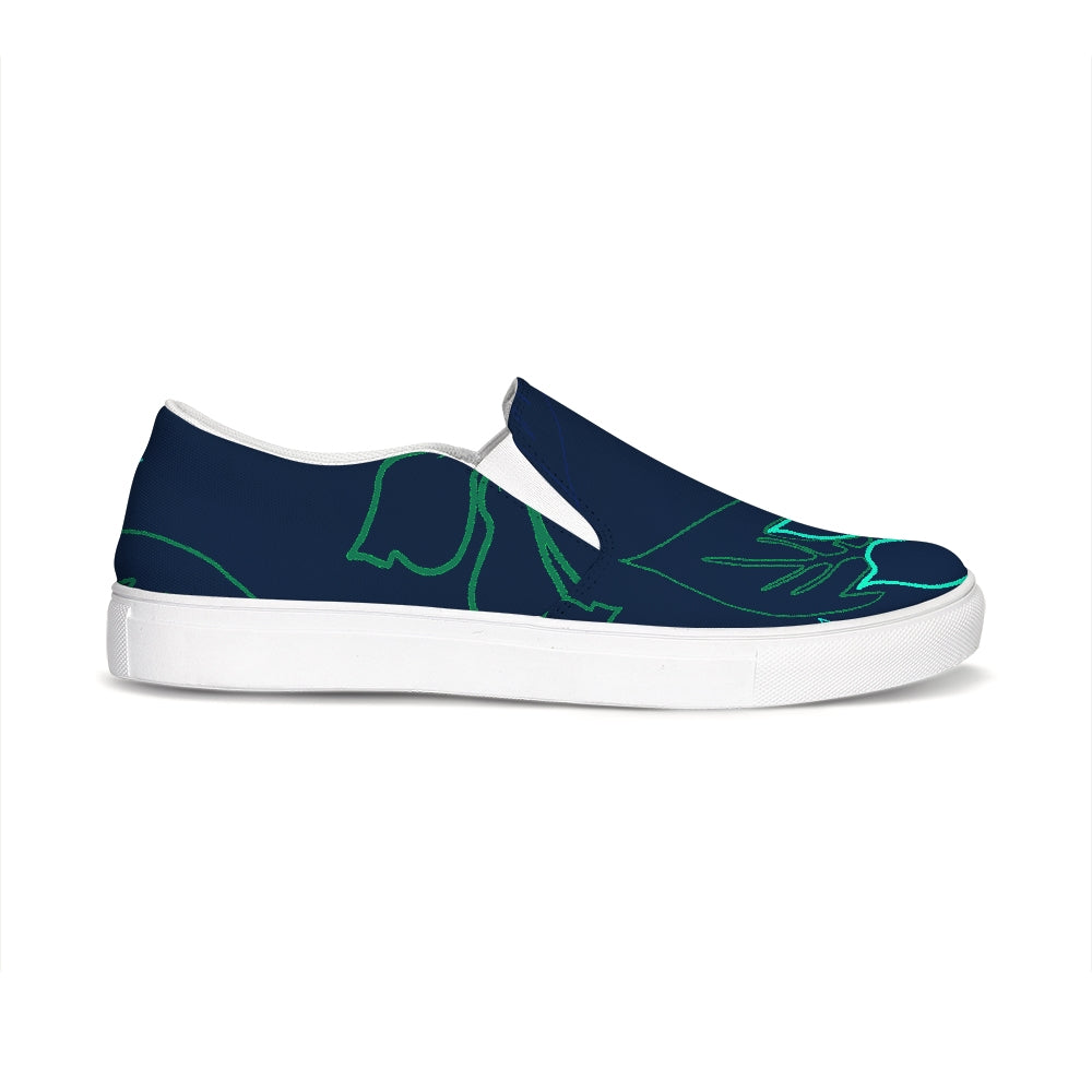 Gaffe Casual Canvas Slip-On Sko för män