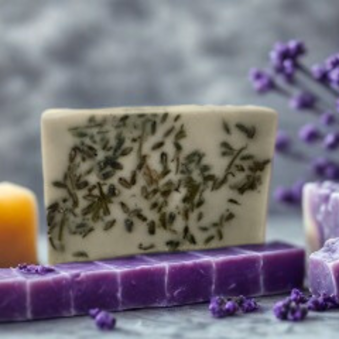 Charcoal & Lavender Purifying Handmade Soap 🌿