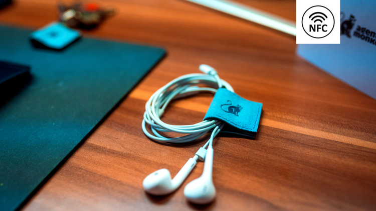 AgentSmart™️ | NFC Multitool Kabel Organizer | Blau-0