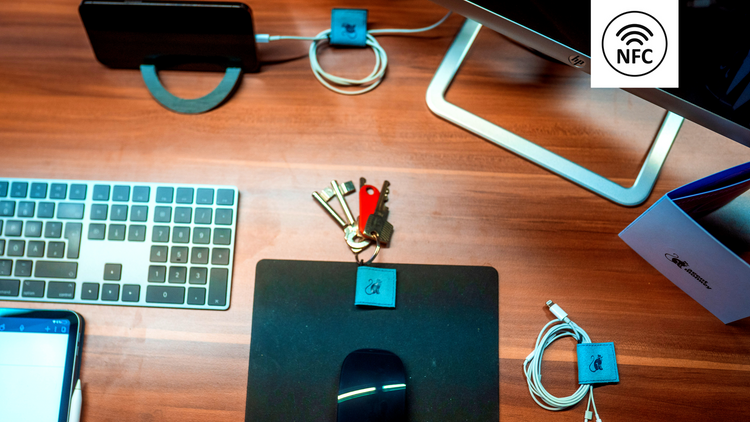 AgentSmart™️ | NFC Multitool Kabel Organizer | Blau-1