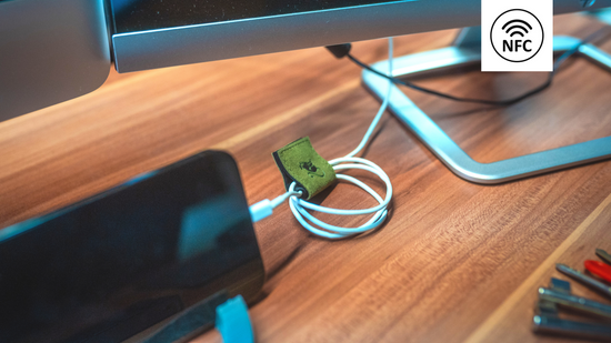 AgentSmart NFC Multitool Kabelorganisator Grön Miljövänlig Smidig