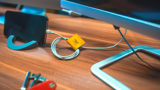 Agent Monkey Multitool Kabelorganizer Ocean Yellow Miljövänlig Edition