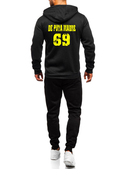 Sport Men's Tracksuit With Old School Logo