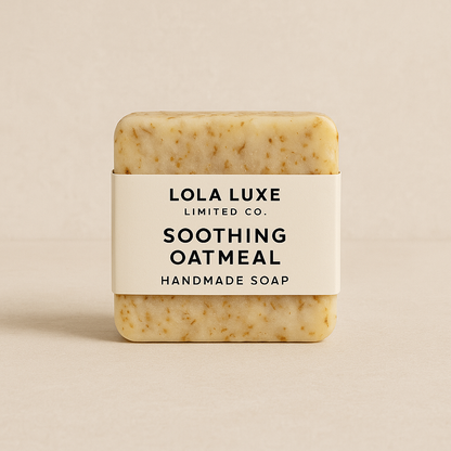 Soothing Oatmeal Exfoliating Handmade Soap