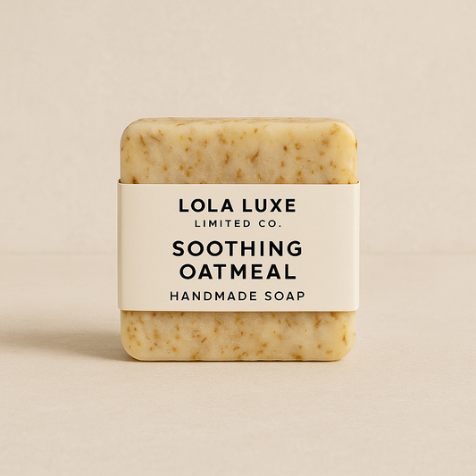 Soothing Oatmeal Exfoliating Handmade Soap