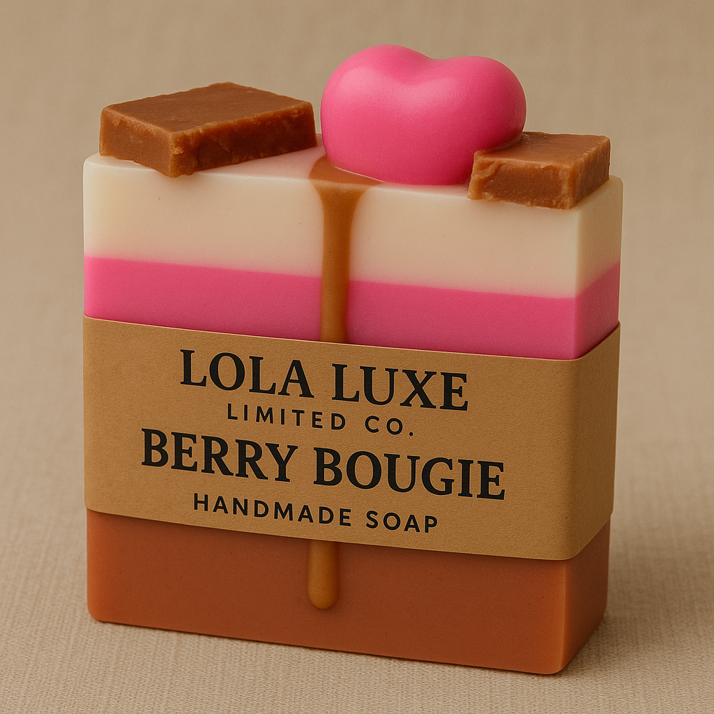 Berry Bougie  Handmade Soap🍓✨
