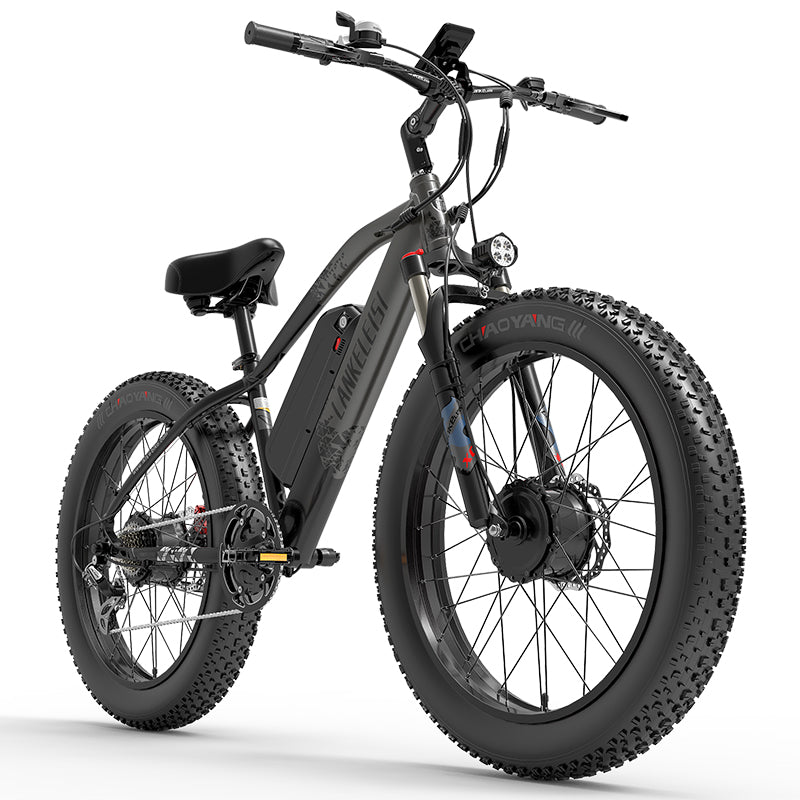 LANKELEISI i MG740 Plus E Bike Dual Motor Electric fat bike