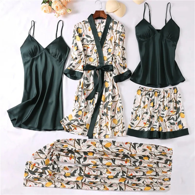 Satin Night Set