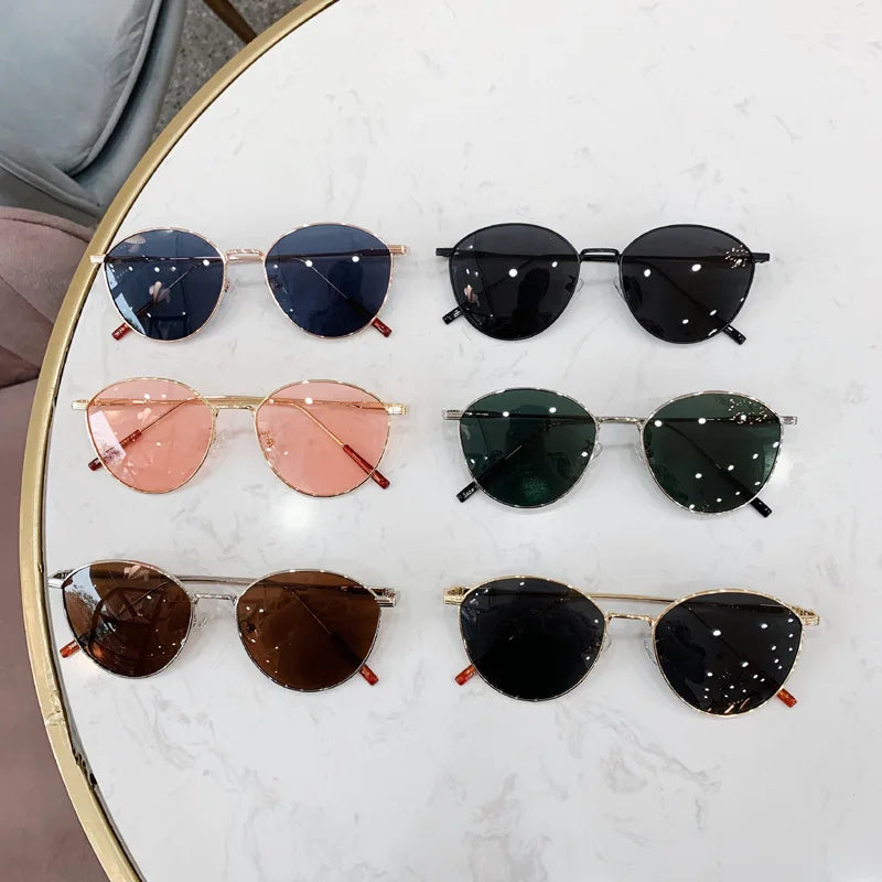 VWKTUUN Butterfly Sunglasses Women Oval Shape Shades UV400