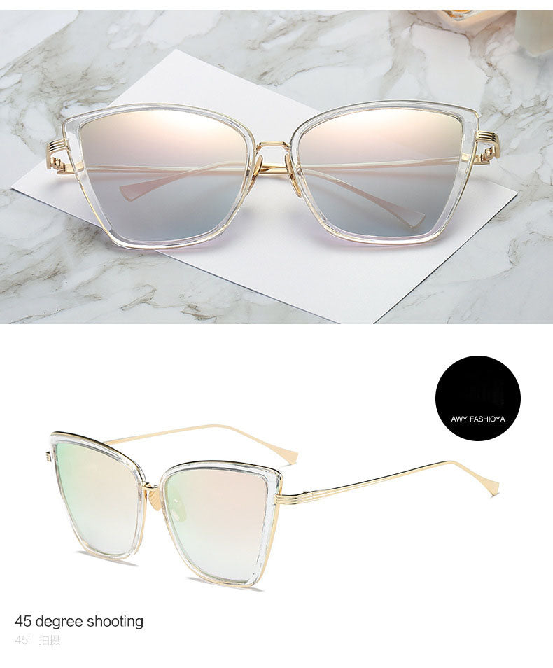 แว่นกันแดด Cateye Vintage แฟชั่น