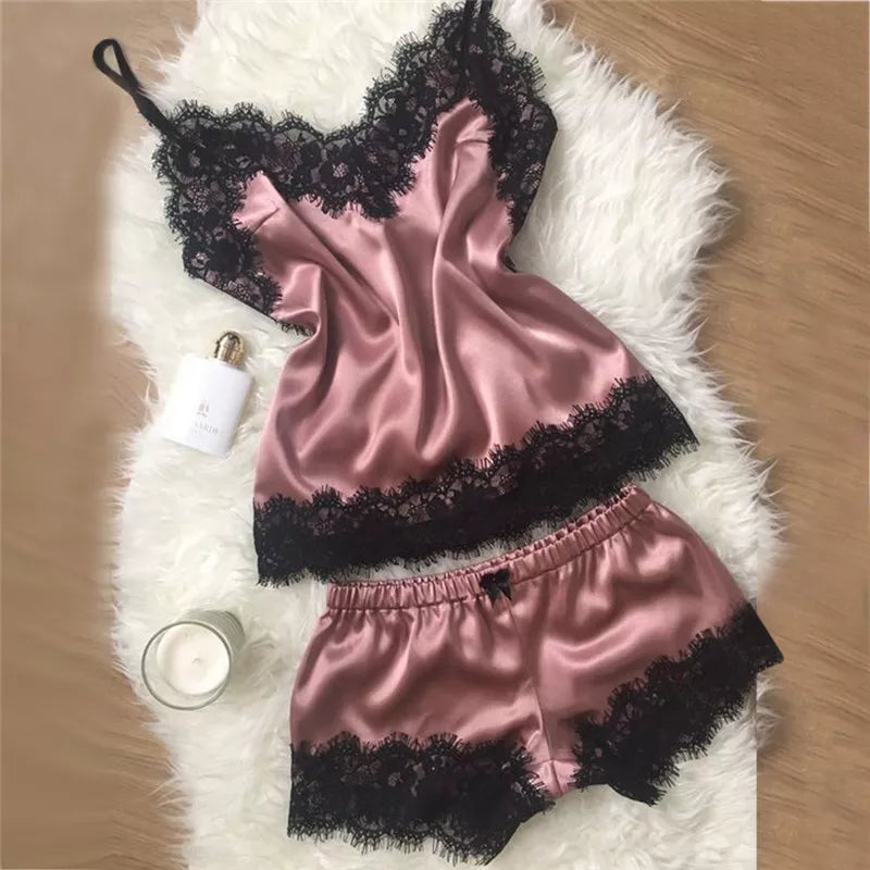 Satin Dreams: Luxe Lingerie Sleepwear Collection