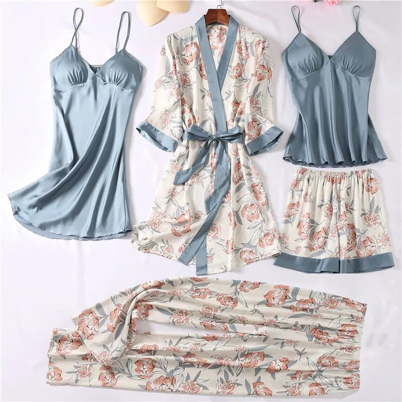 Satin Night Set