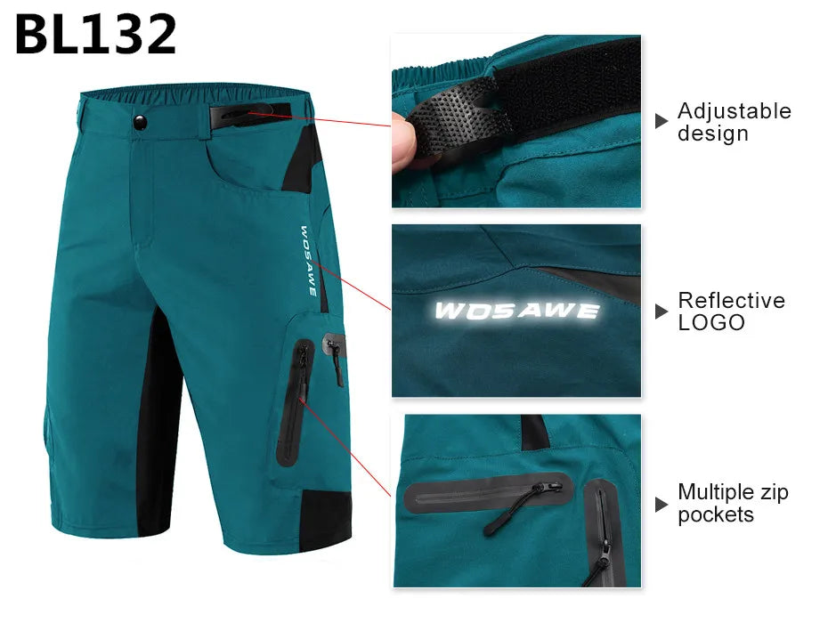 WOSAWE Cycling Shorts