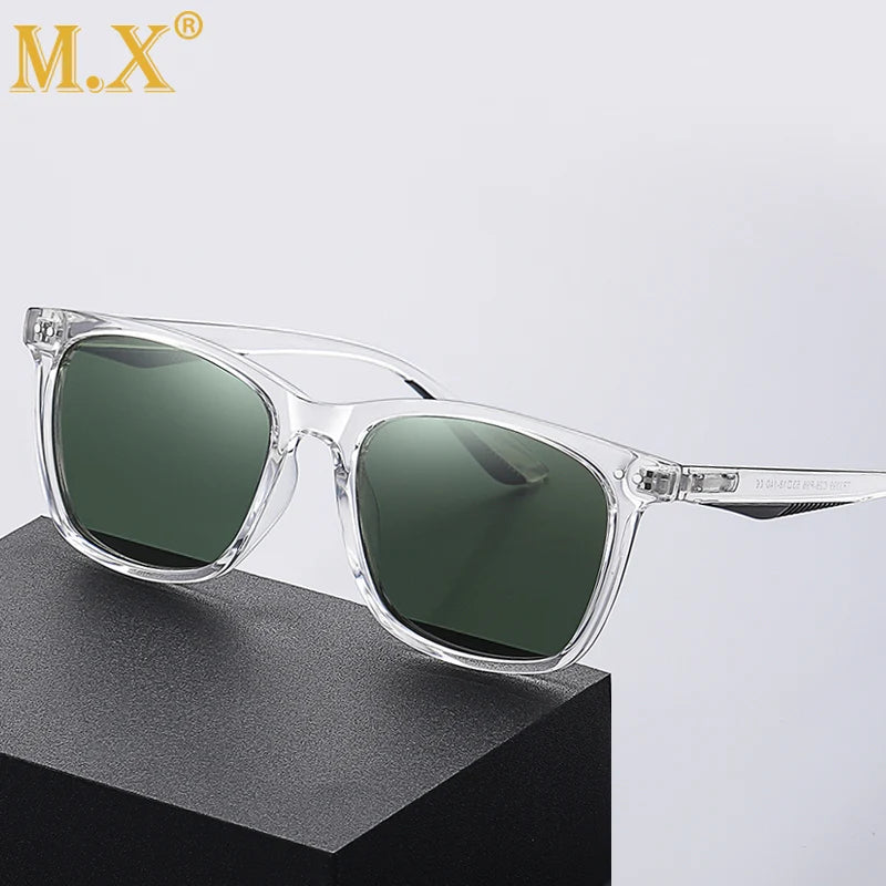 2025 New Polaroid Sunglasses Unisex Square Vintage Sun Glasses