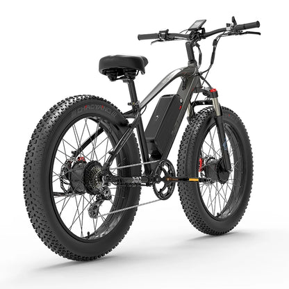 LANKELEISI i MG740 Plus E Bike จักรยานไฟฟ้ามอเตอร์คู่ Fat Bike