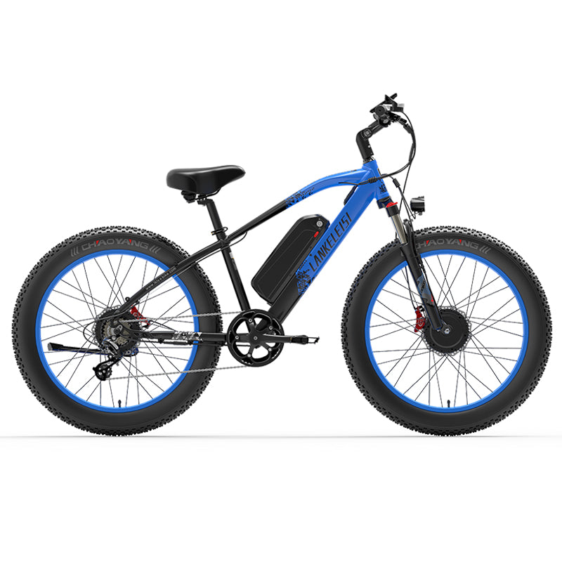 LANKELEISI i MG740 Plus E Bike จักรยานไฟฟ้ามอเตอร์คู่ Fat Bike