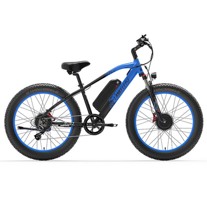 LANKELEISI i MG740 Plus E Bike Dual Motor Electric fat bike