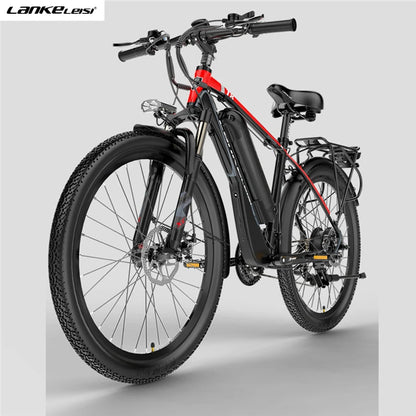 LANKELEISI T8 21 Speed Electric Mountain Bike