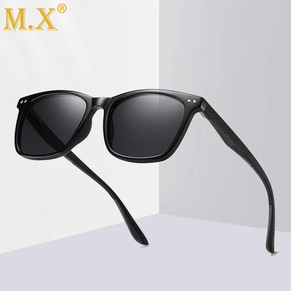 2025 New Polaroid Sunglasses Unisex Square Vintage Sun Glasses