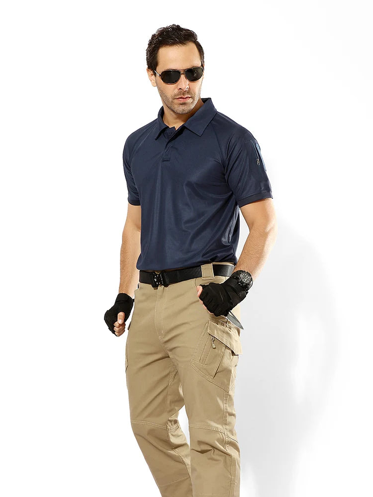 Men Summer Polo Shirt Casual Men