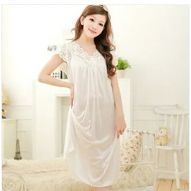 Plus Size Lace Nightie For Comfort And Flattering Fit