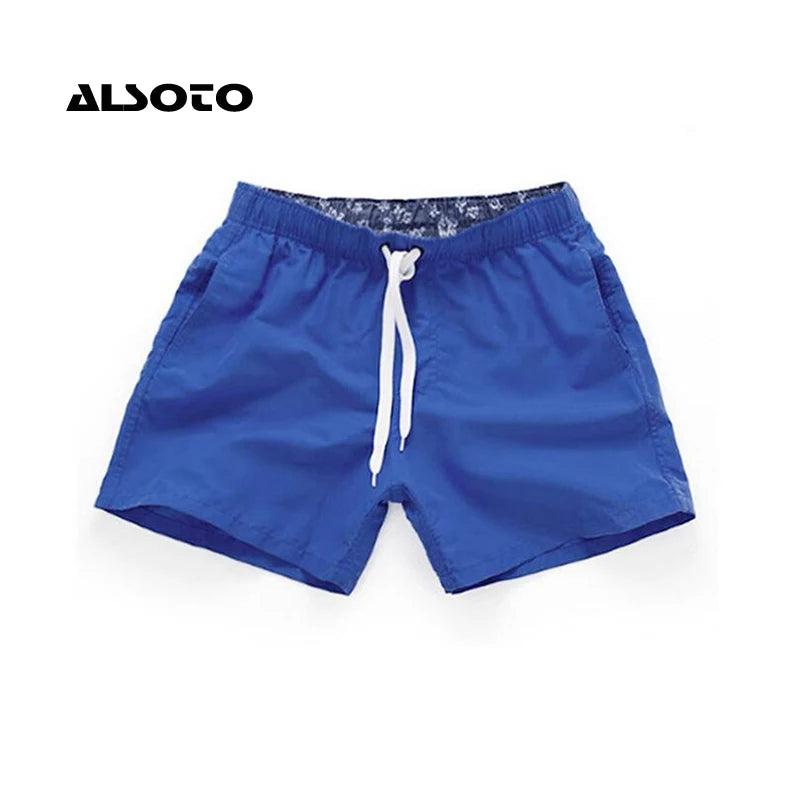 ALSOTO Pocket Quick Dry Swimming Shorts