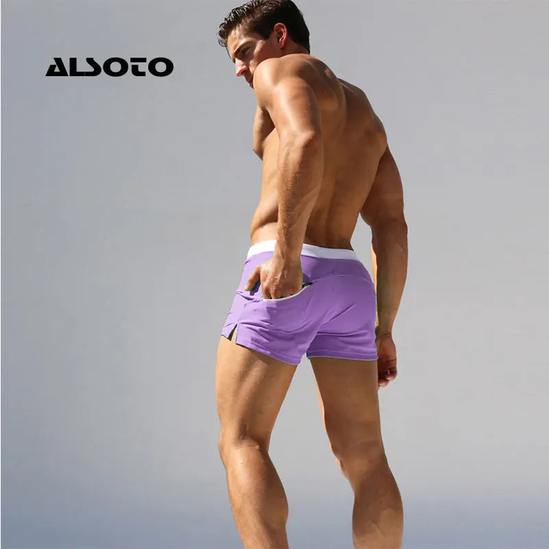 ALSOTO Summer Swimwear Men