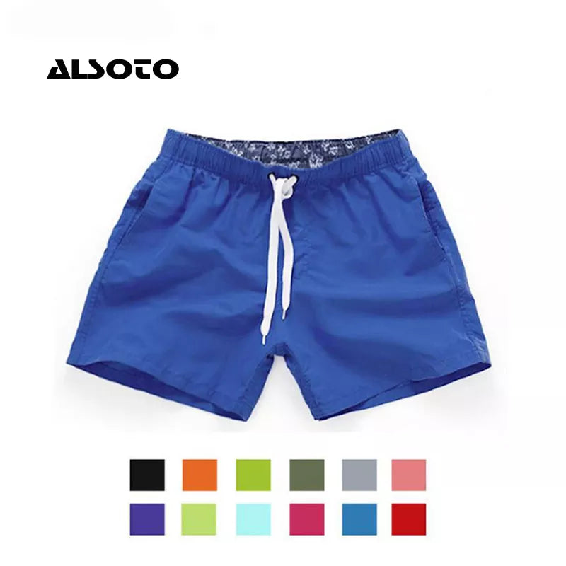 ALSOTO Pocket Quick Dry Swimming Shorts