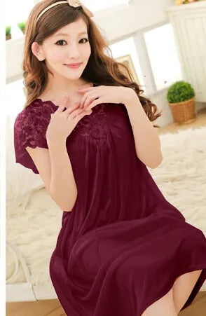 Lace Noir Nightie Elegant Sleepwear For All Night Comfort