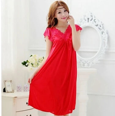 Plus Size Lace Nightie For Comfort And Flattering Fit