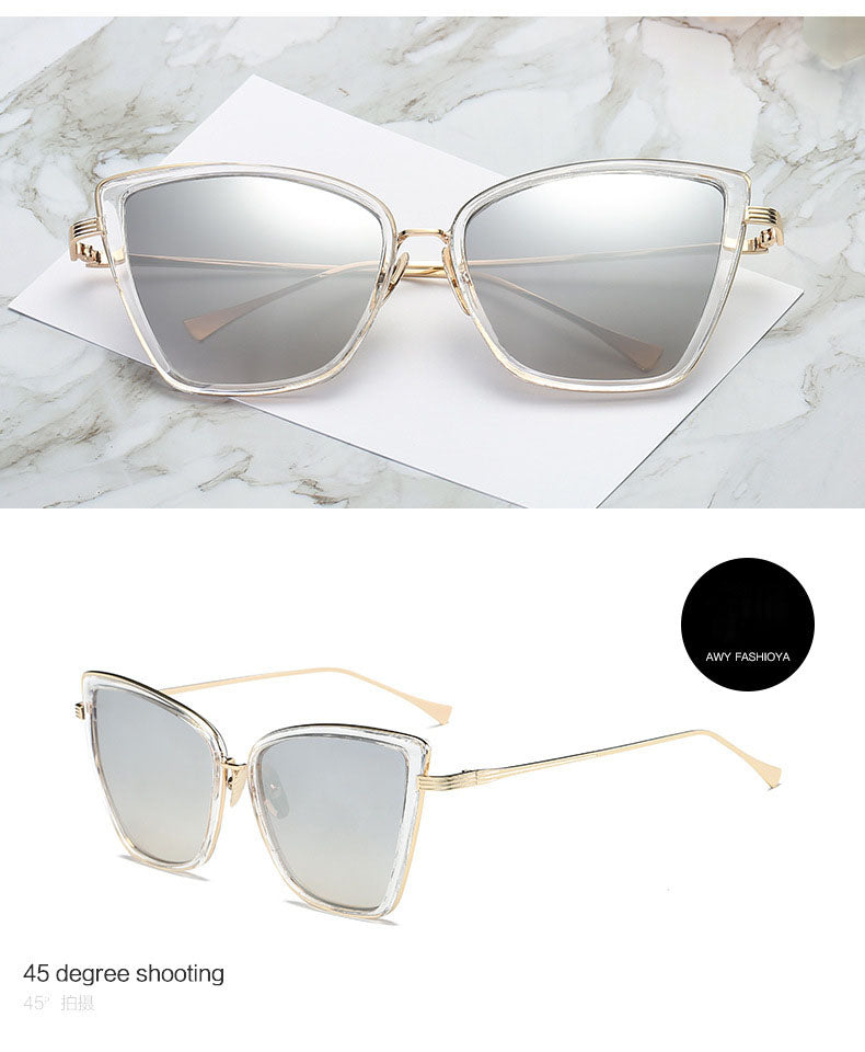 แว่นกันแดด Cateye Vintage แฟชั่น