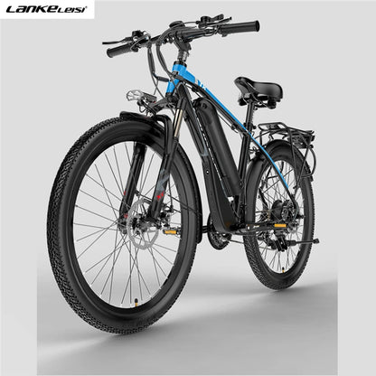 LANKELEISI T8 21 Speed Electric Mountain Bike