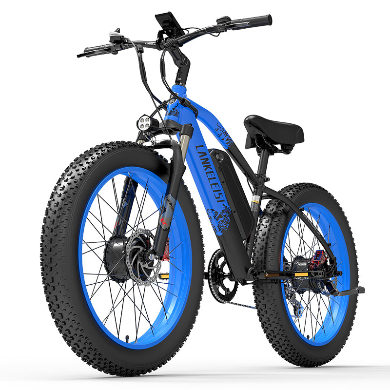 LANKELEISI i MG740 Plus E Bike จักรยานไฟฟ้ามอเตอร์คู่ Fat Bike