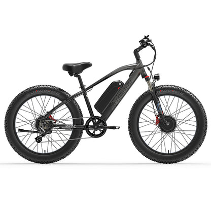 LANKELEISI i MG740 Plus E Bike จักรยานไฟฟ้ามอเตอร์คู่ Fat Bike