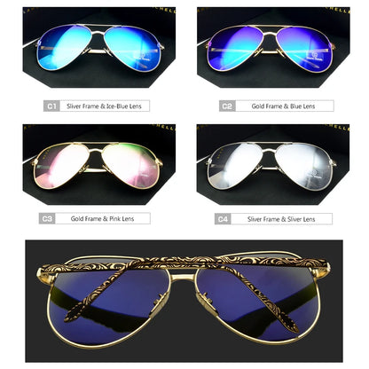 High Quality Pilot Sunglasses Women Polarized UV400