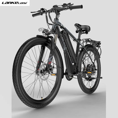 LANKELEISI T8 21 Speed Electric Mountain Bike