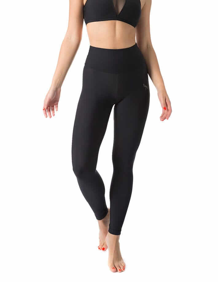 Adele Högmidjade Yogaleggings – Komfort & Stil