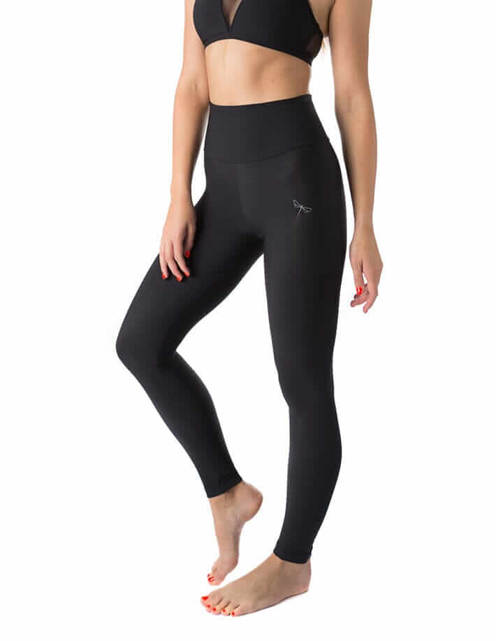 Adele Högmidjade Yogaleggings – Komfort & Stil