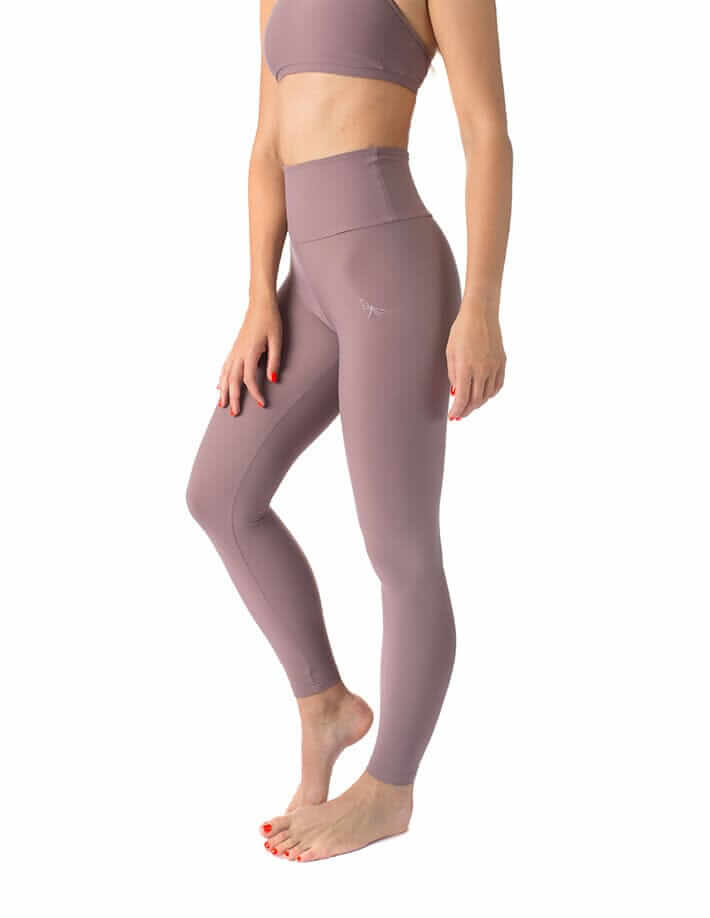 Adele Högmidjade Yogaleggings – Komfort & Stil