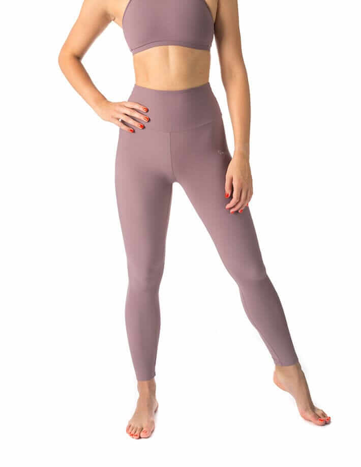 Adele Högmidjade Yogaleggings – Komfort & Stil