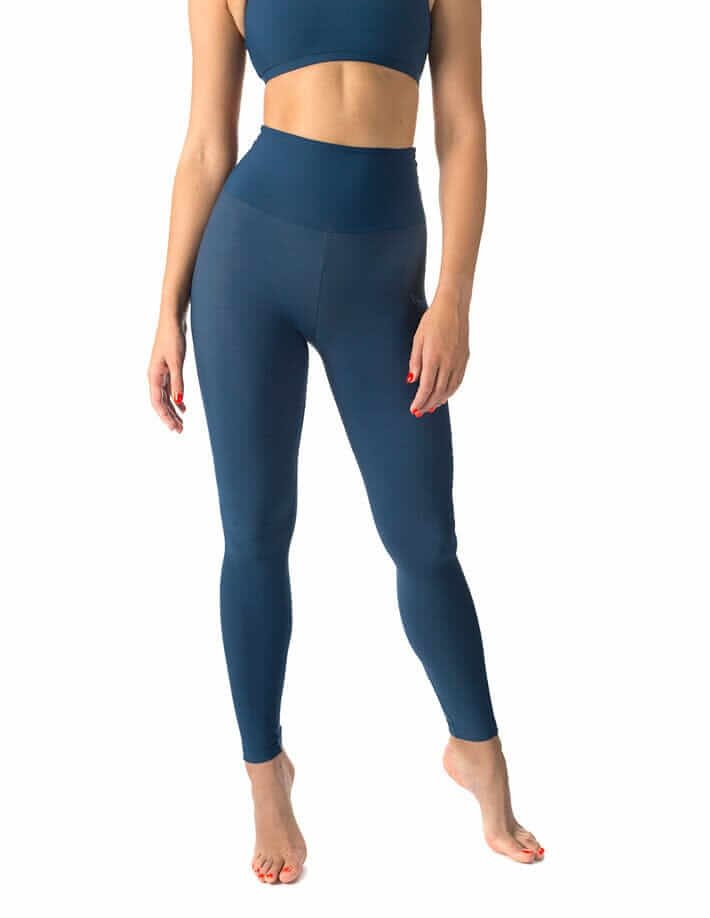 Adele Högmidjade Yogaleggings – Komfort & Stil