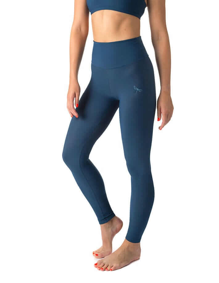Adele Högmidjade Yogaleggings – Komfort & Stil