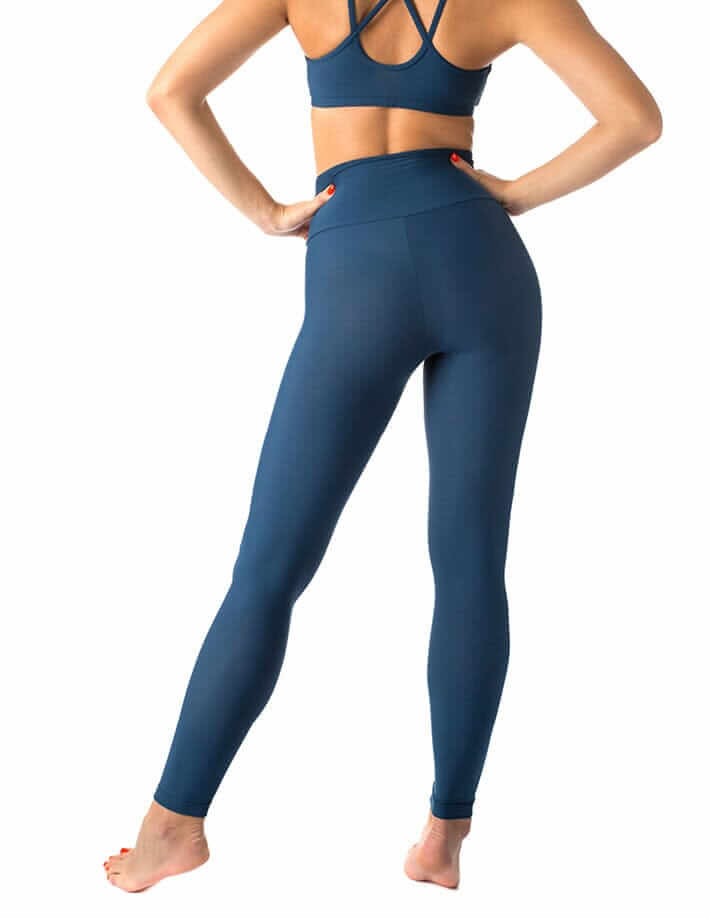 Adele Högmidjade Yogaleggings – Komfort & Stil