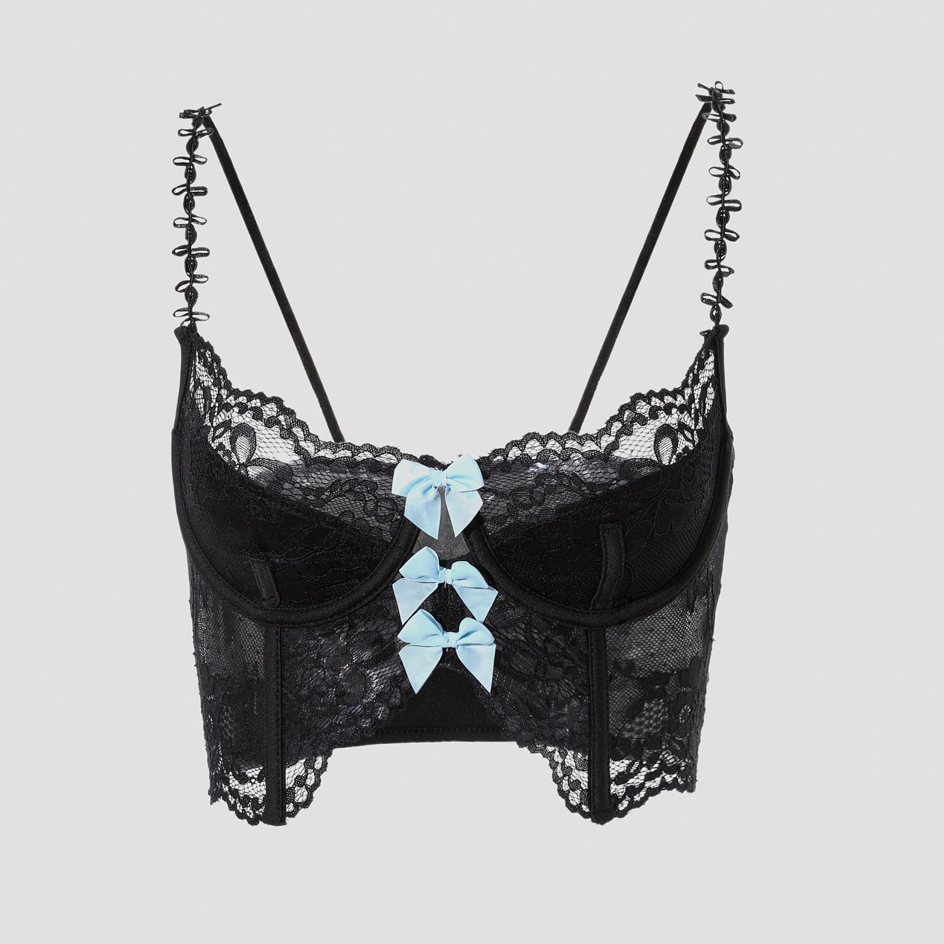 Butterfly Lace Corset Top - BYMANYC NYC