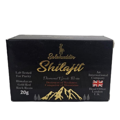 Salahuddin Shilajit Himalayan Resin 20g